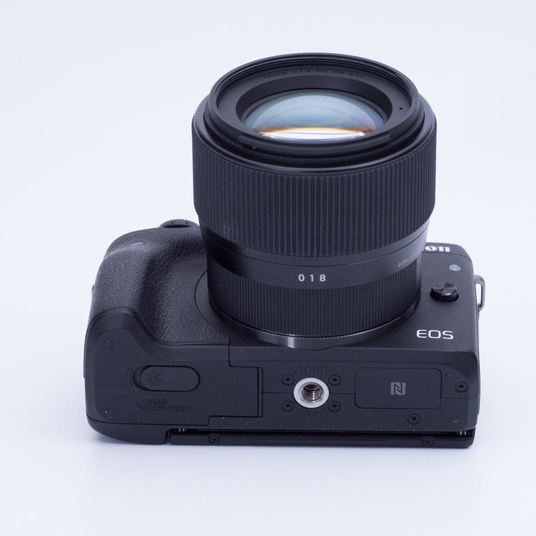 デジタルカメラ Canon M3 EVF KIT + SIGMA 56mm F1.4 DC DN