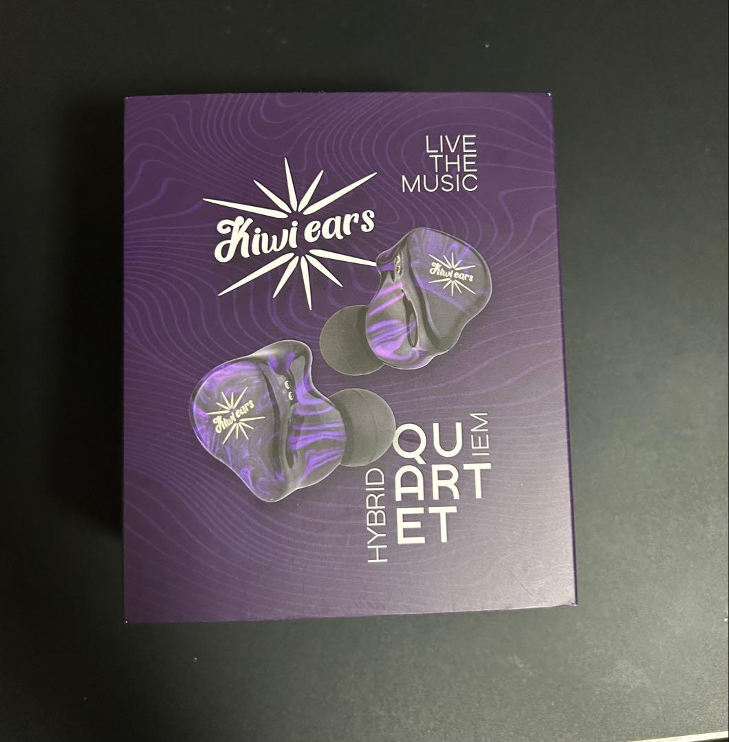 イヤホン kiwi ears quartet
