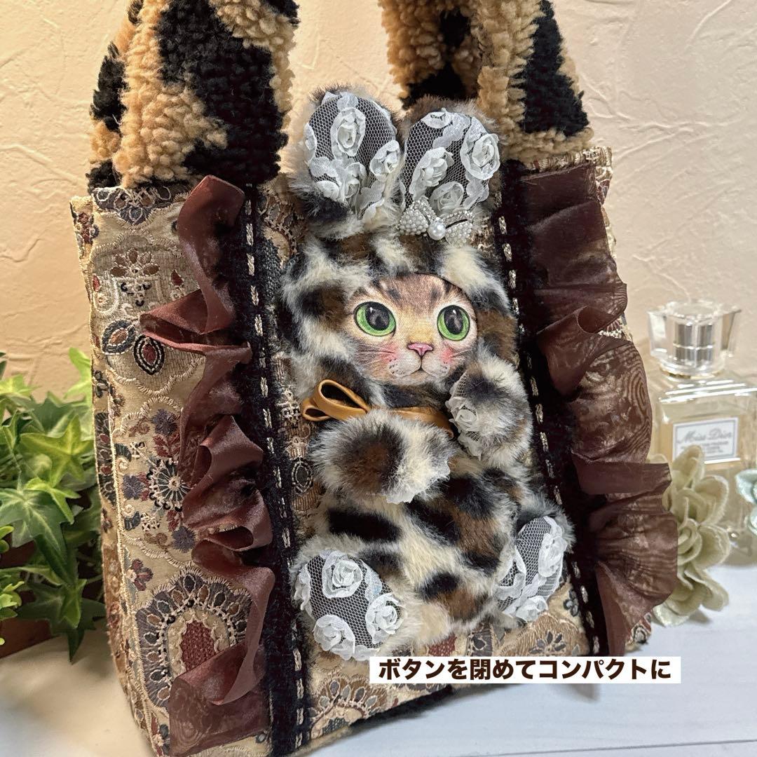 あ*き様 コヤンイサムチョン♡新作カフェオレ色インド刺繍リトルサンダーのトートバ