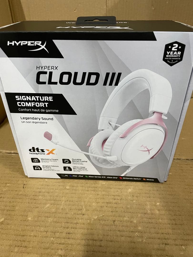 HyperX Cloud III  ゲーミングヘッドセット