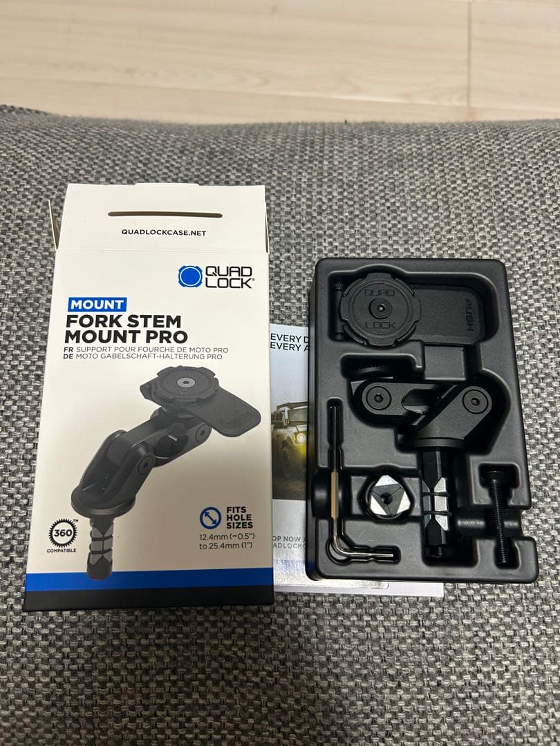 クアッドロック フォークステムマウントプロ