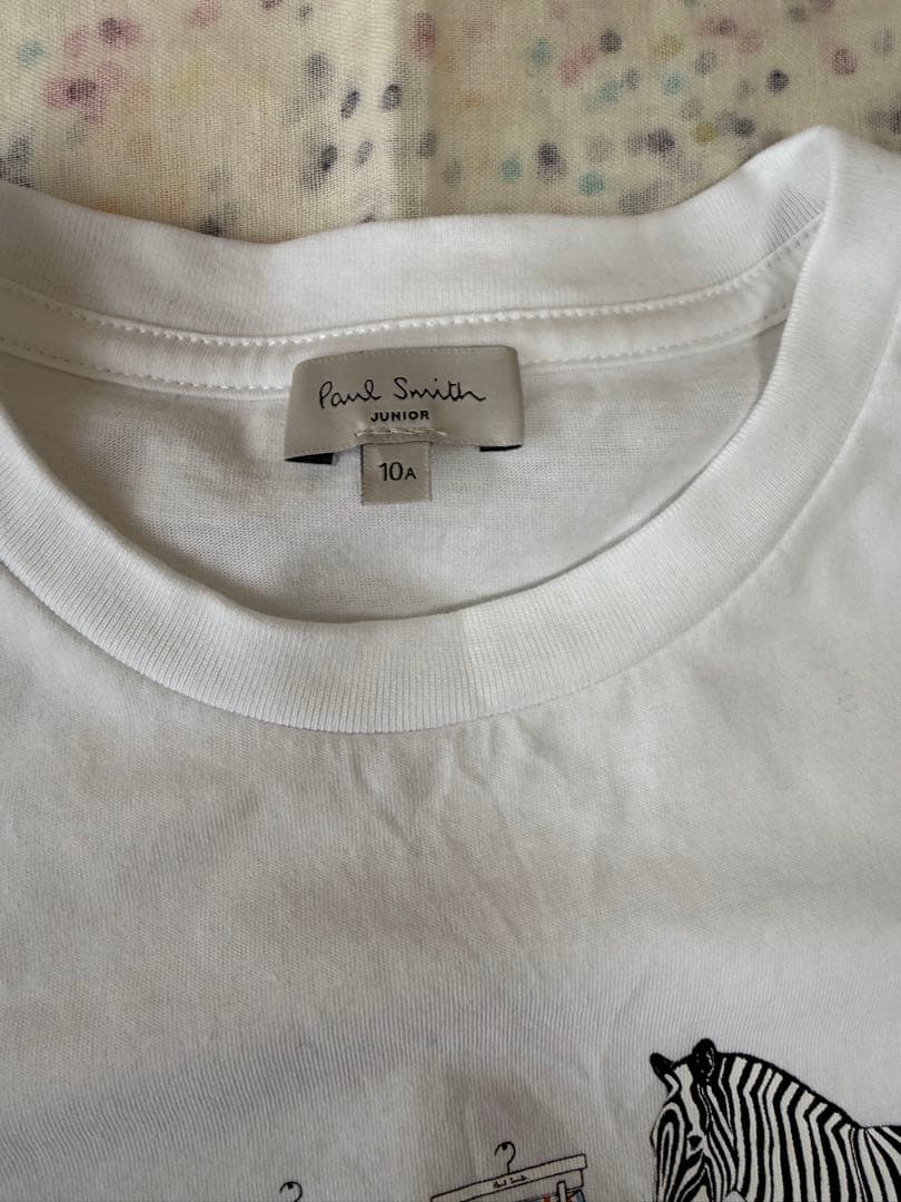 タグなし新品　ポールスミスジュニア　Tシャツ　ズボン　10A 140