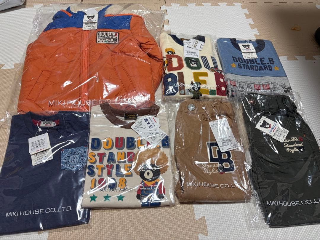 【新品未開封】MIKIHOUSE(ミキハウス)2026年5万円福袋 ダブルB