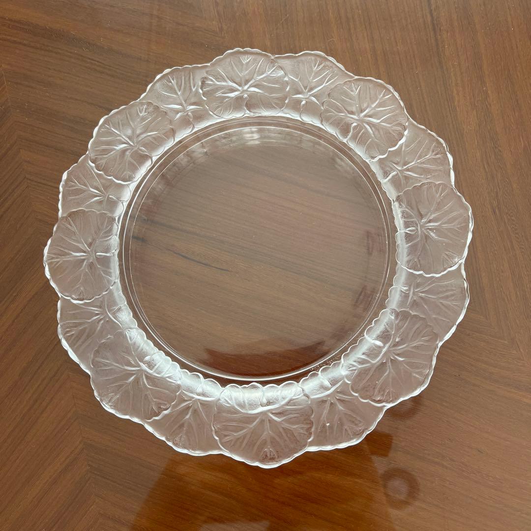 ラリック プレート ● 直径21cm ヴィンテージ