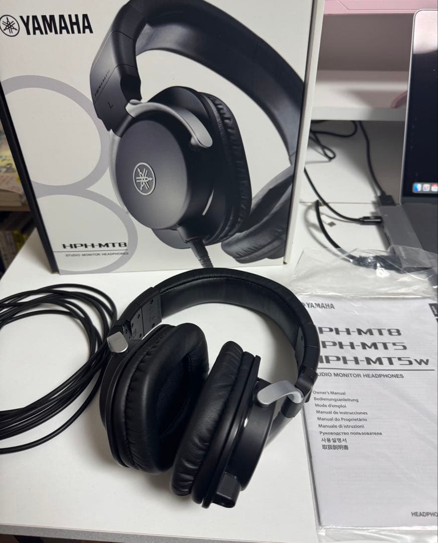 【モニターヘッドホン】HPH-MT8