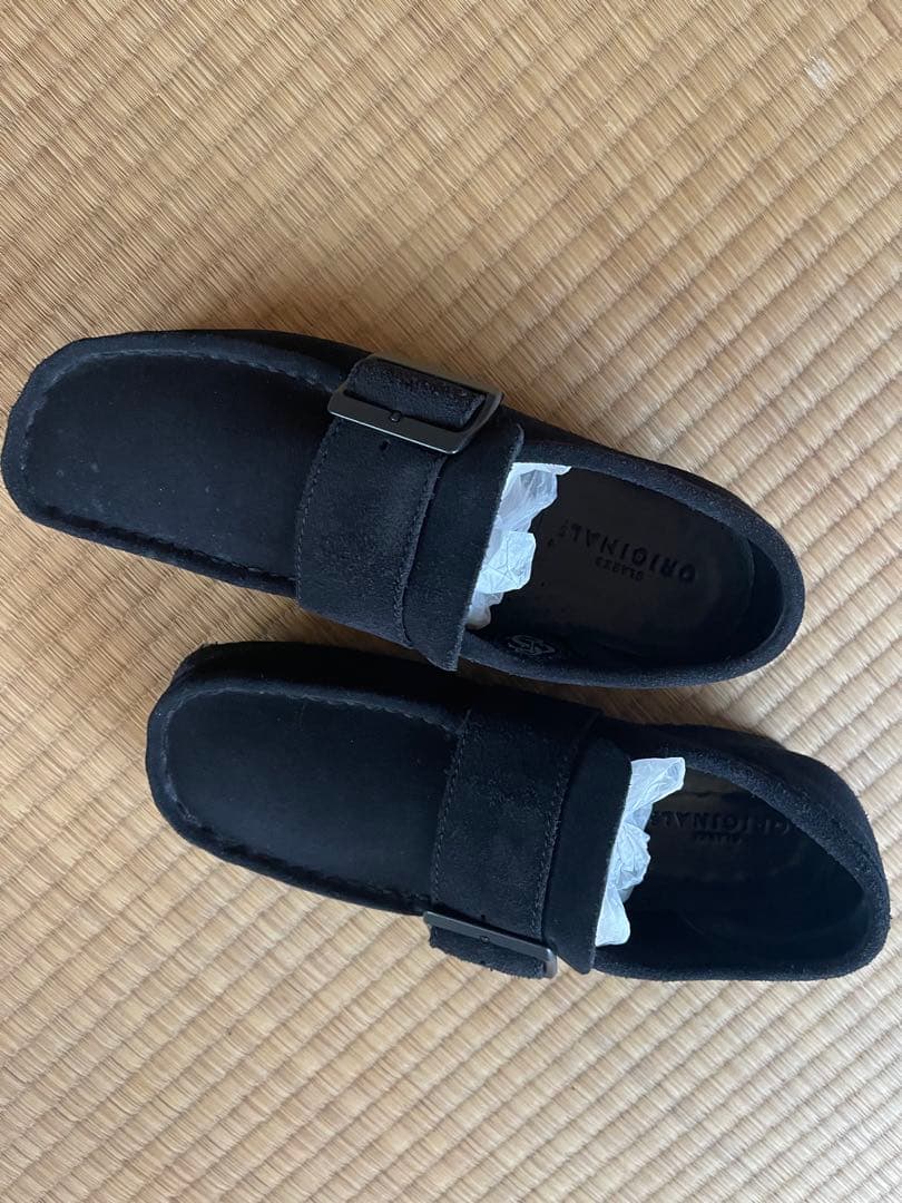 【値下】UA別注 クラークス Wallabee スェードモンク