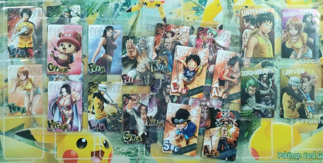 ワンピース キャラメルポップコーン メモリアルログカード 3rdコンプセット