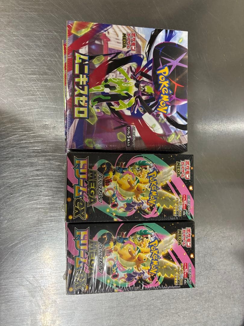ポケモンカード　ムニキスゼロ 2BOX メガドリーム　4BOX シュリンク付き