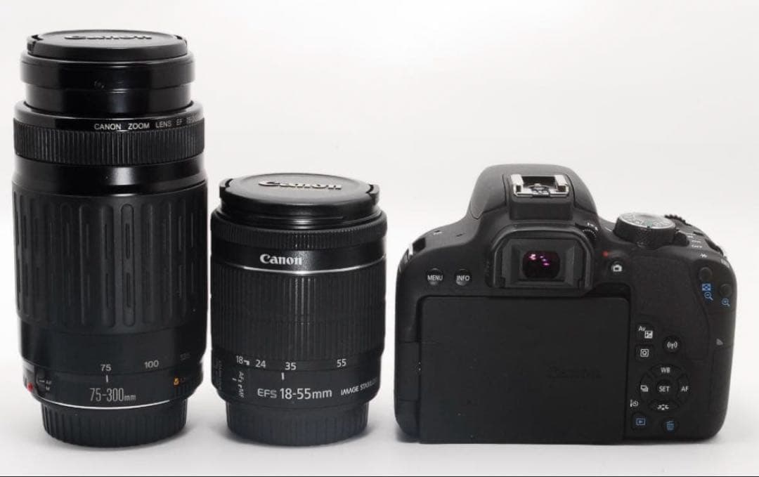 Canon Kiss X9i ダブルレンズ付き 高画質　美品☘️