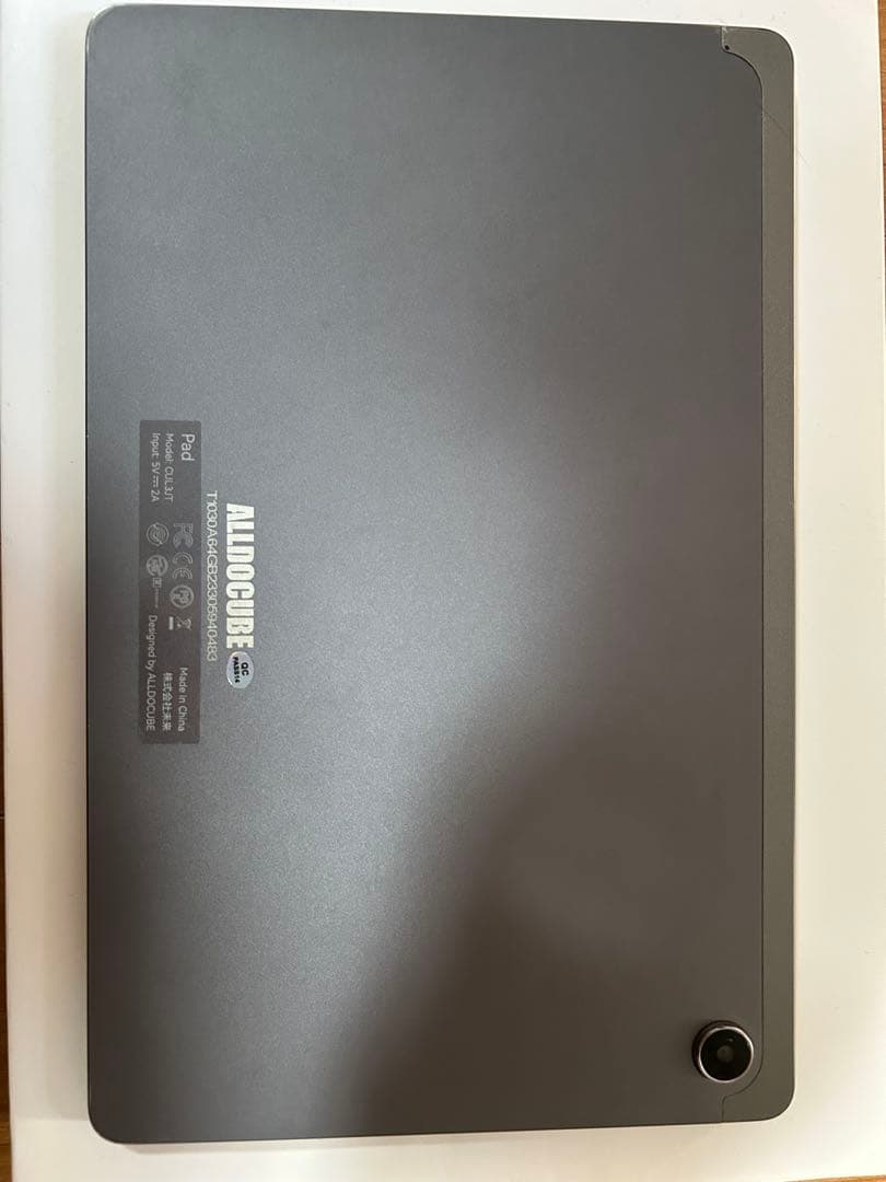 ALLDOCUBE グレー Androidタブレット 本体