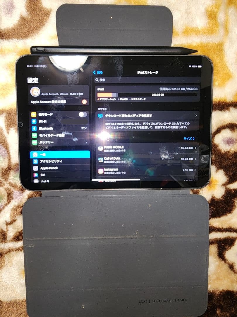 iPad mini6 256gb セルラーモデル　付属品多数