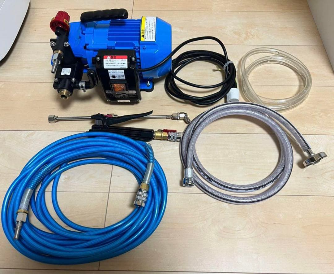 高圧洗浄機 MSW029M-AC-1 青色 ホース一式付き