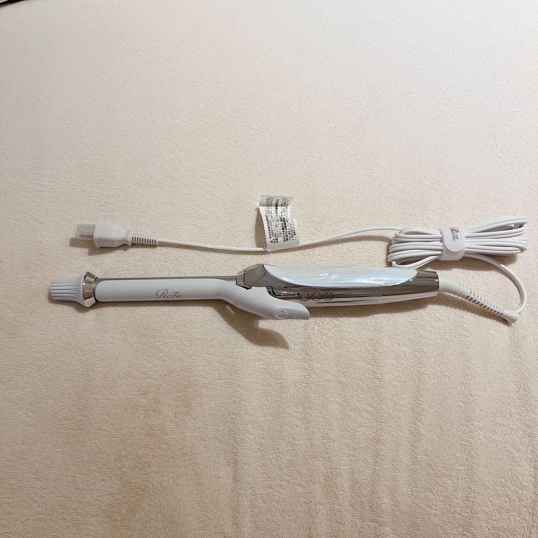 【未使用/美品】ReFa カールヘアアイロン ホワイト19mm