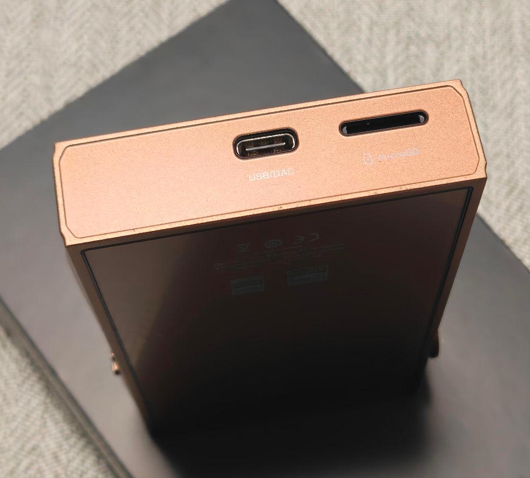 極美品 Shanling M3 Plusモカ TPUケース+レザーケース付き