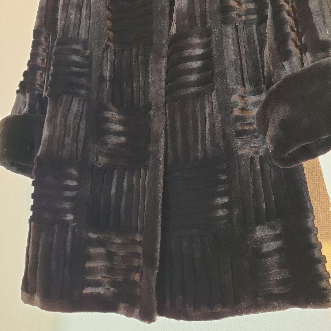 【極美品】サガミンク ロイヤル ゴールド ファーコート 金サガ 最高級ミンク