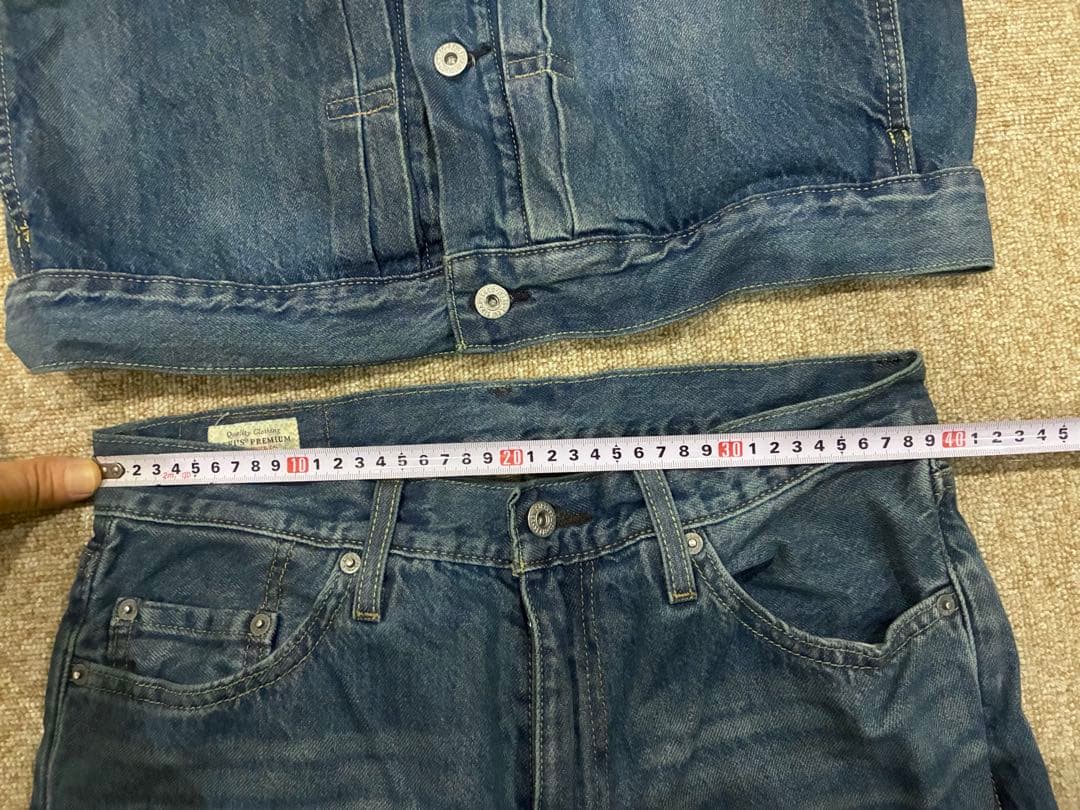 Levi's Premium大戦1’stタイプ　デニムジャケット セットアップ