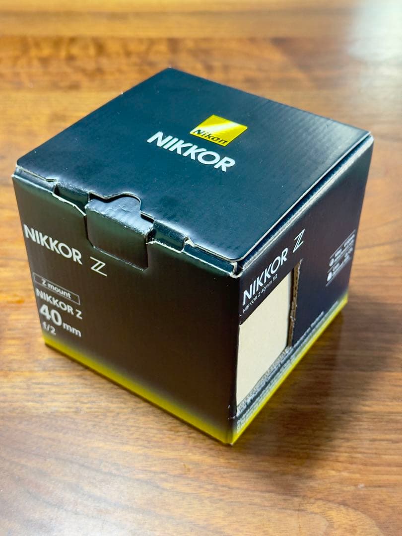 NIKON Z 40mm f2 新品級中古フィルター付き