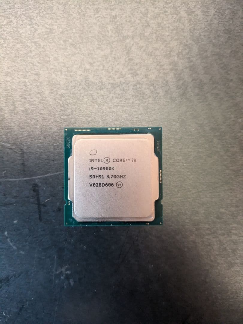 Intel Core i9-10900K 　動作品