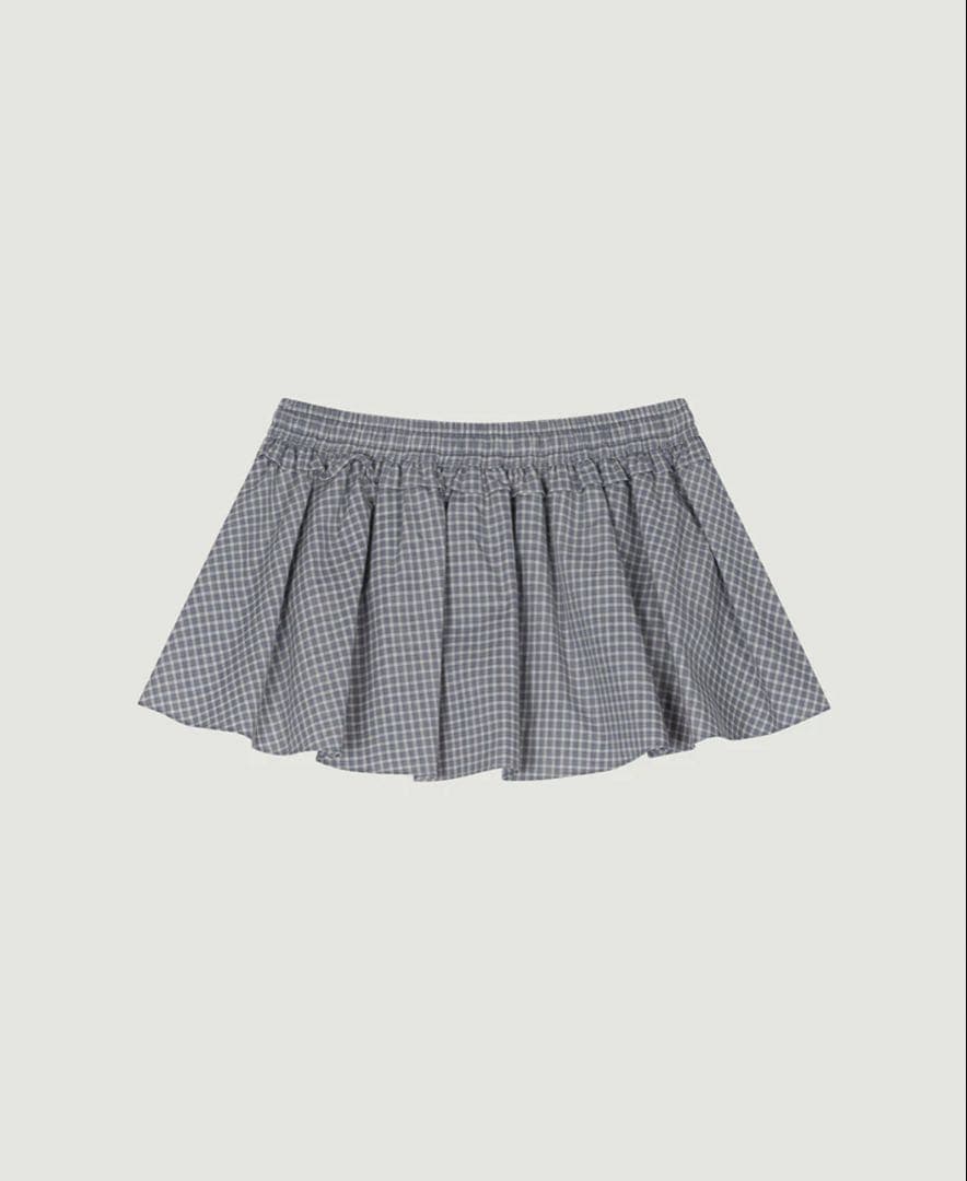 スカート MADISON CHECK SKIRT-PANTS