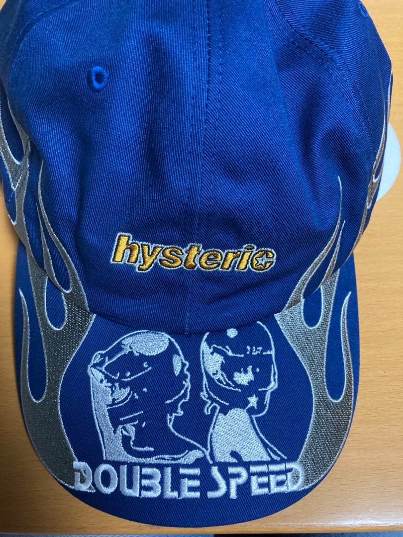 ヒステリックグラマーダブルスピード刺繍キャップ