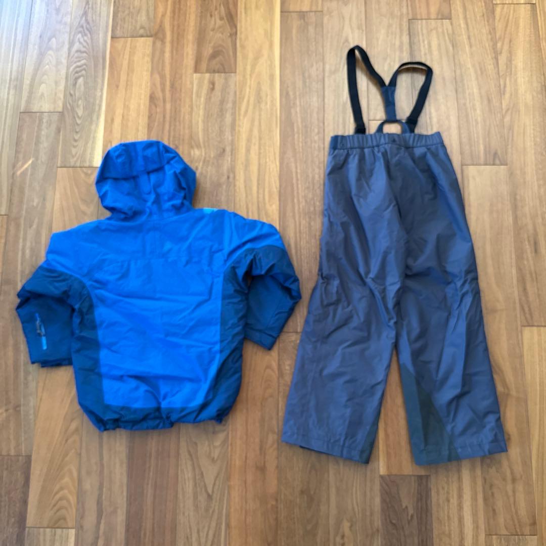 子供用防水スキーウェア上下セット mont-bell