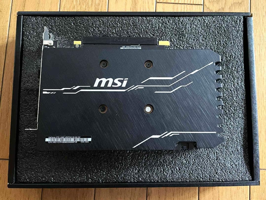グラフィックボード・グラボ・ビデオカード MSI GeForce GTX 1660 Ventus XS OC