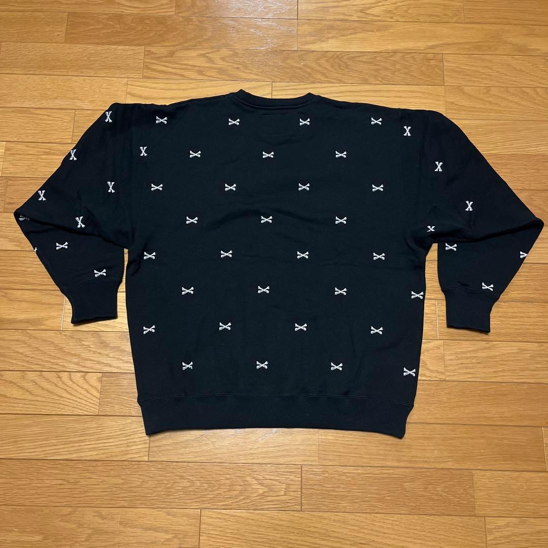 トップス WTAPS ACNE SWEATER CTPL. TEXTILE BLACK