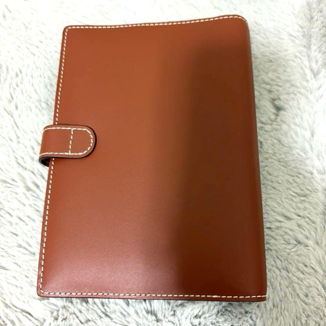 A*G様 未使用品　ROLEX レザー　手帳　スケジュール帳　キャメル　ブラウン