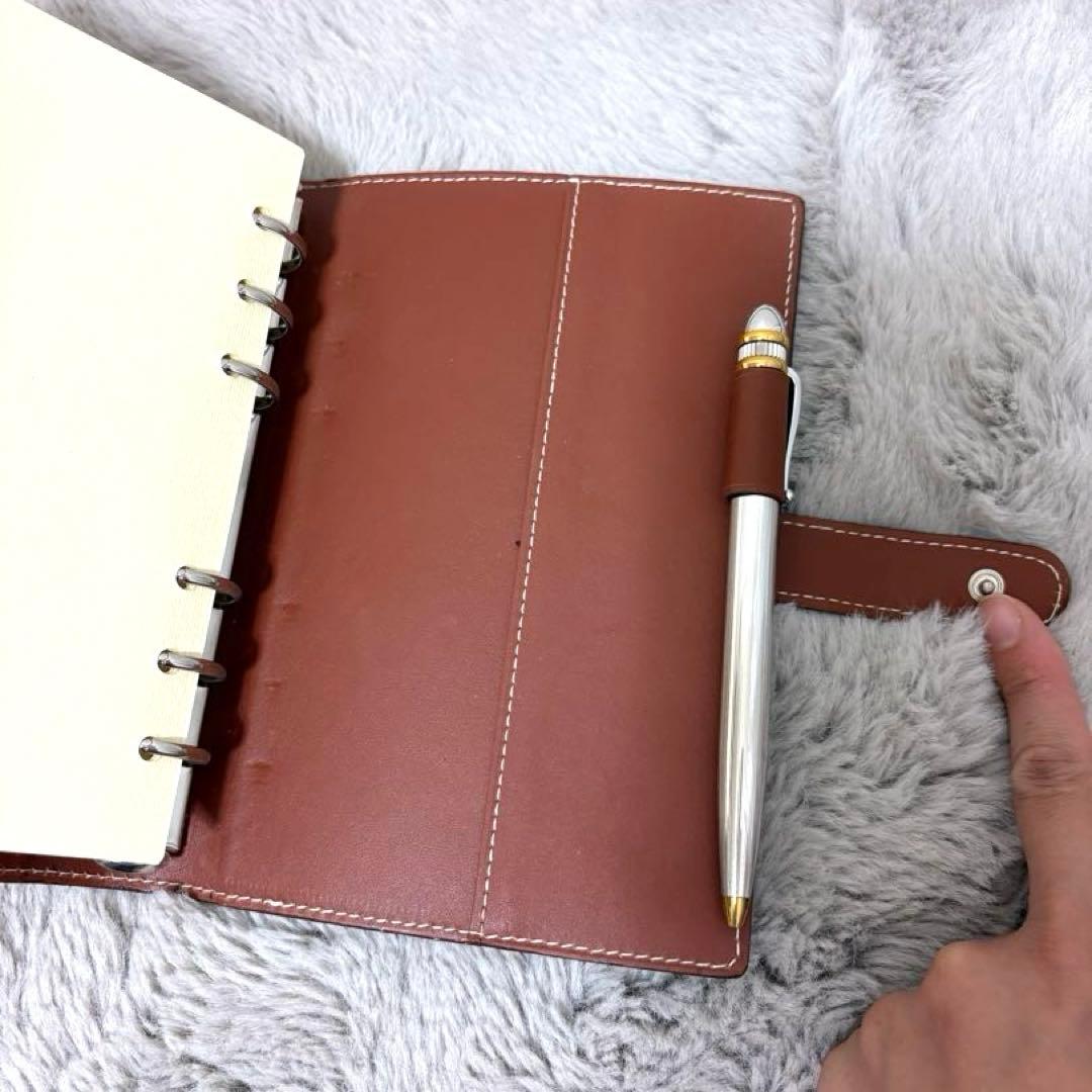 A*G様 未使用品　ROLEX レザー　手帳　スケジュール帳　キャメル　ブラウン