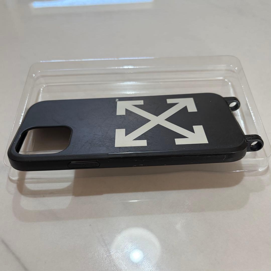 off-white オフホワイト iPhone 12 ストラップ ケース