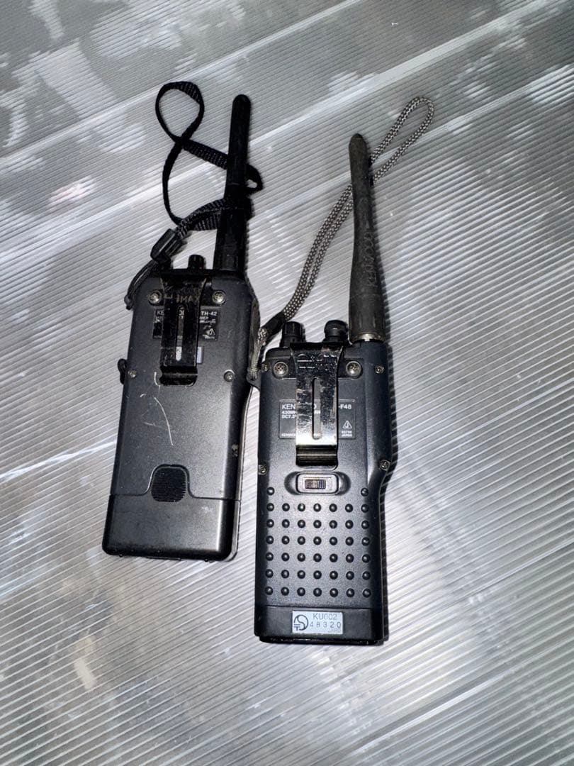 KENWOOD トランシーバー デュアルバンド TH-F48/TH-42 中古品