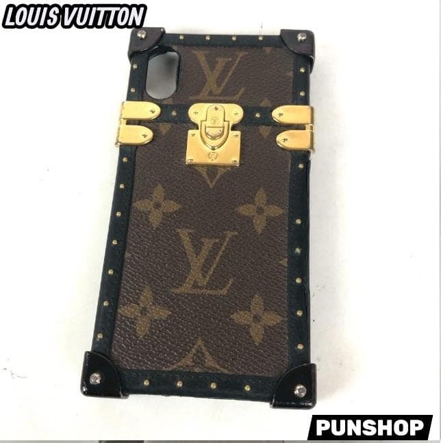 LOUIS VUITTON ルイヴィトン アイトランク モノグラム スマホケース