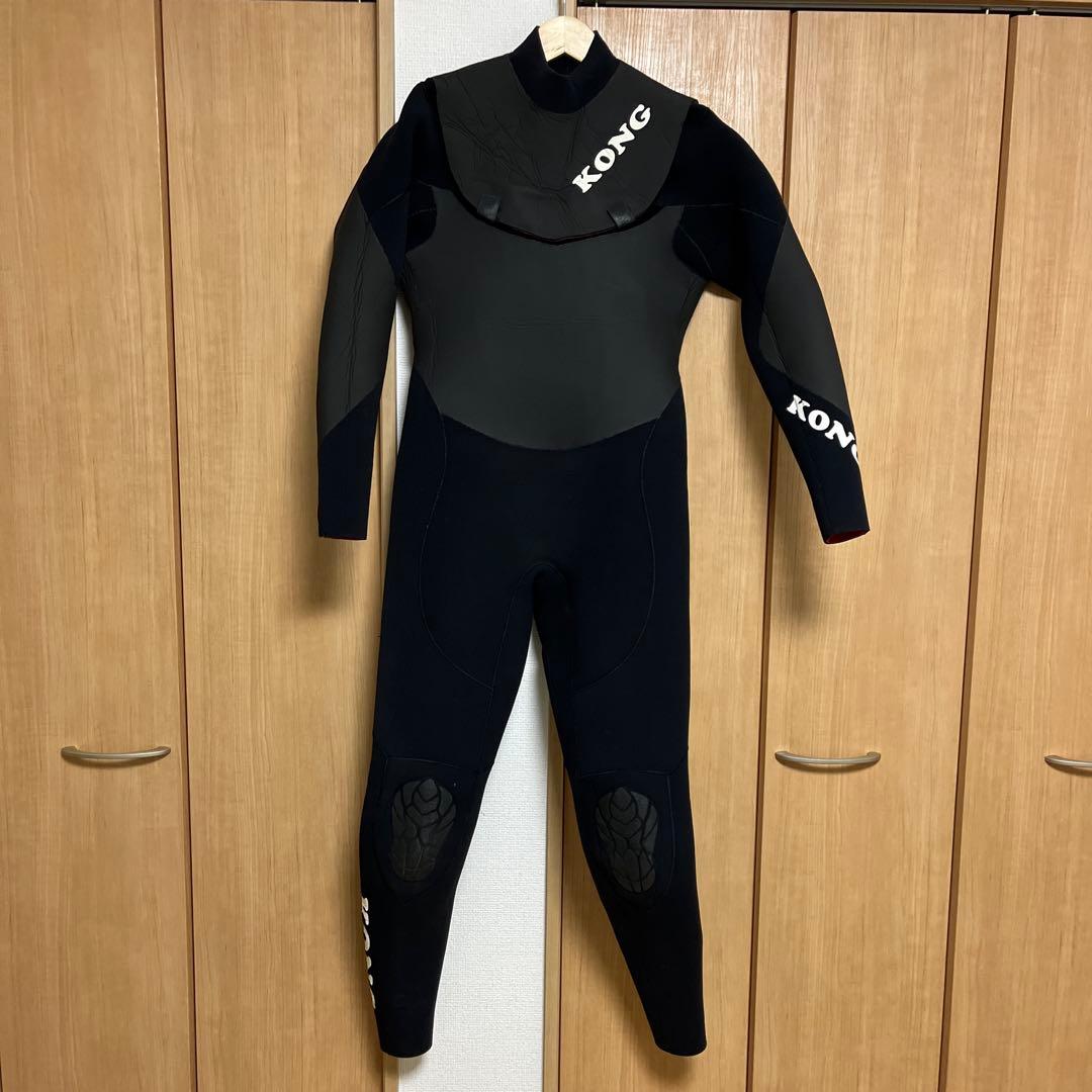 KONG セミドライウェットスーツ ブラック　ML