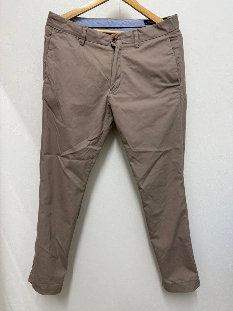 ラルフローレンRALPHLAURENストレッチスリム フィットチノパンツ32