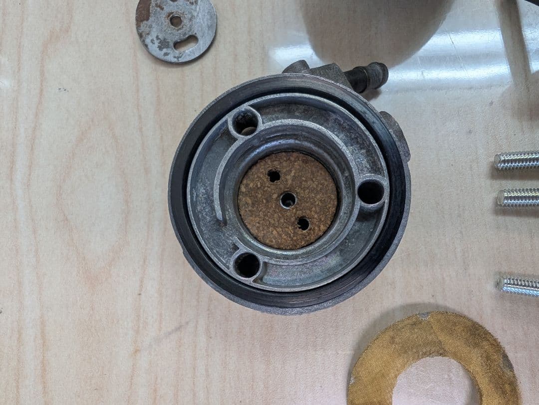 ホンダ　ベンリィc92　ガソリンコックと新品ガスケットセット　燃料コック