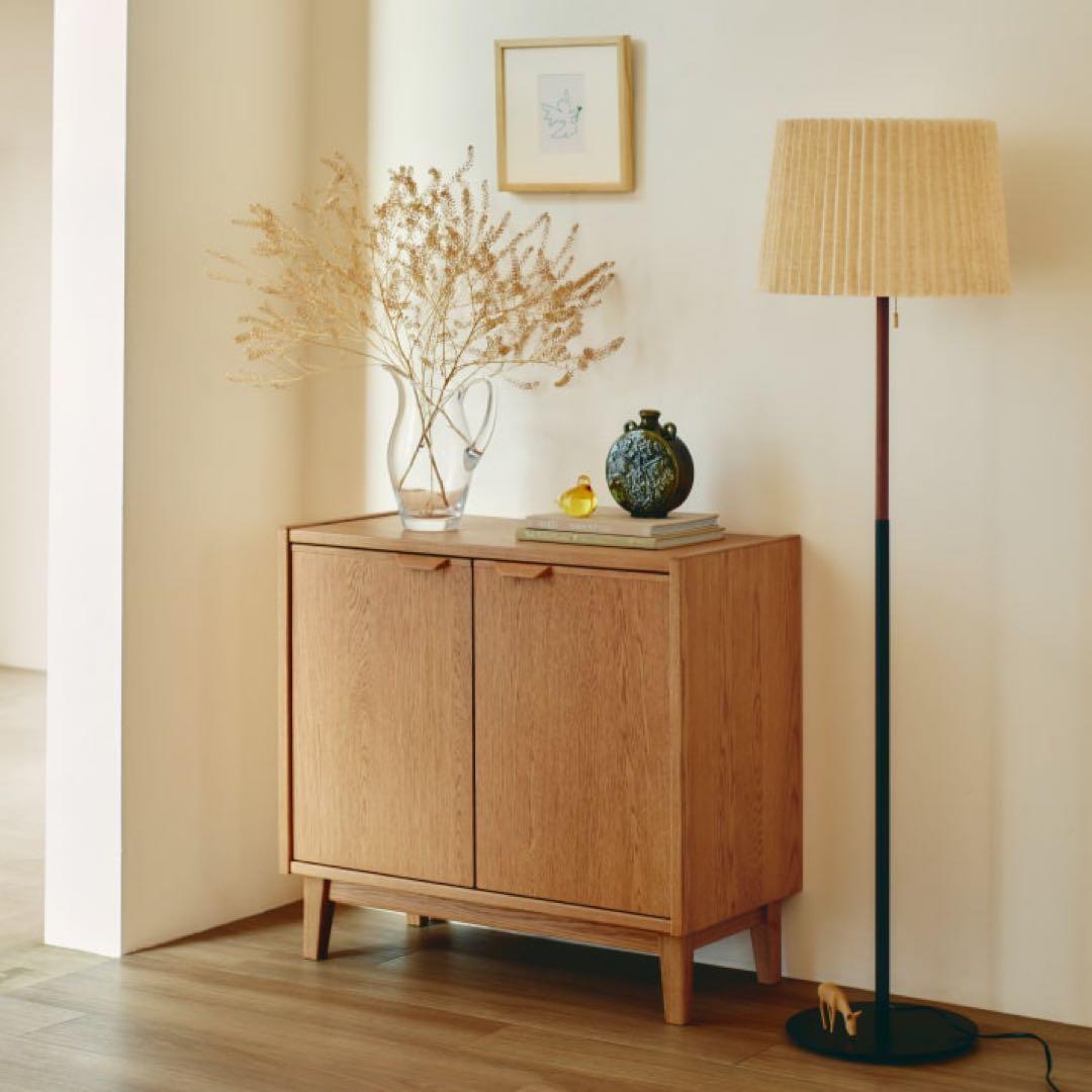 【最終値下げ】unico KODIS(コディス) キャビネット W800