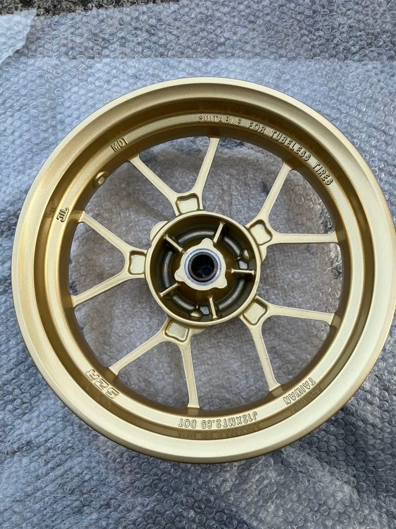 シグナスＸ4型.5型 S2R 新品前後ホイール