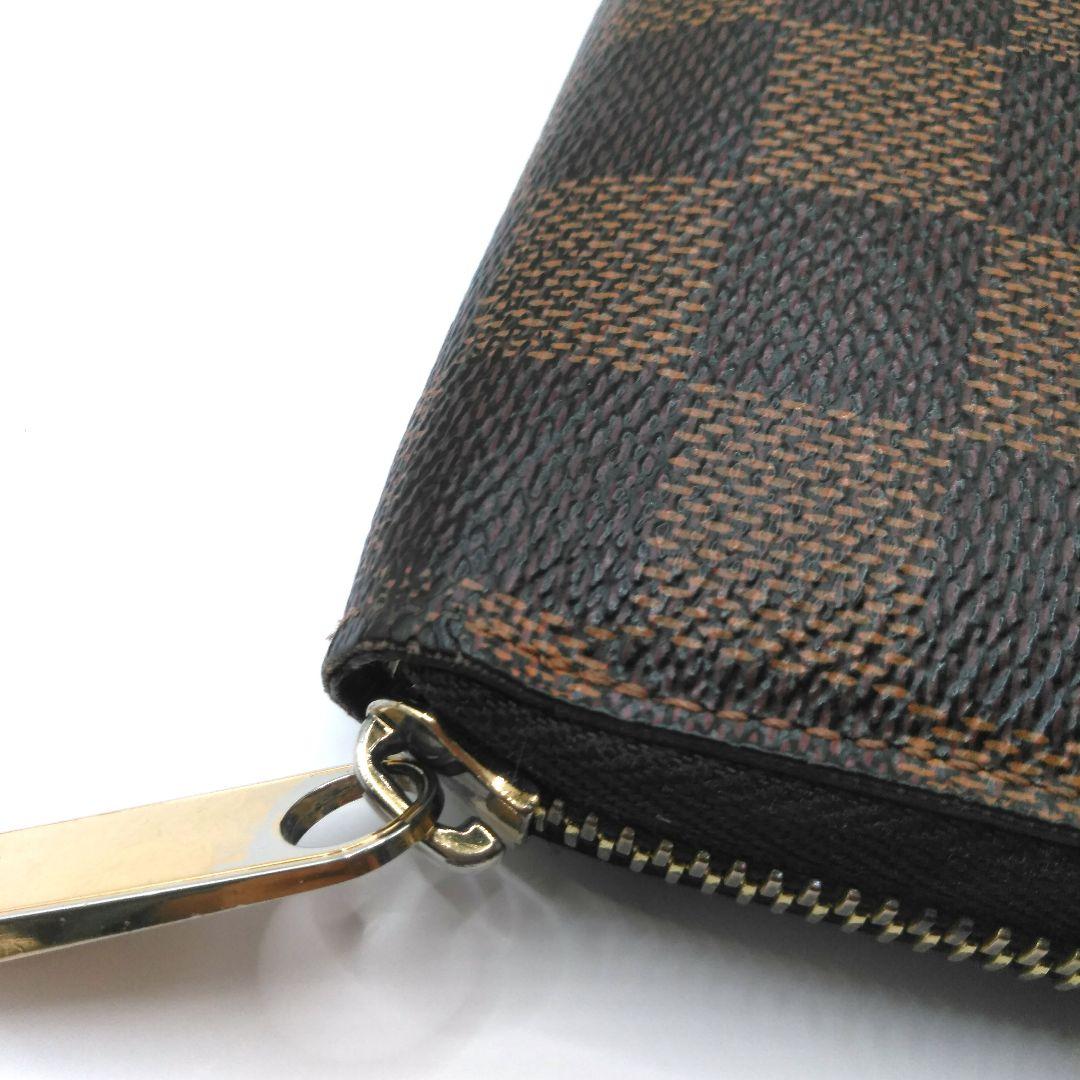ルイヴィトン　財布　ダミエ　ジッピー・ウォレット　N60015/CA2122