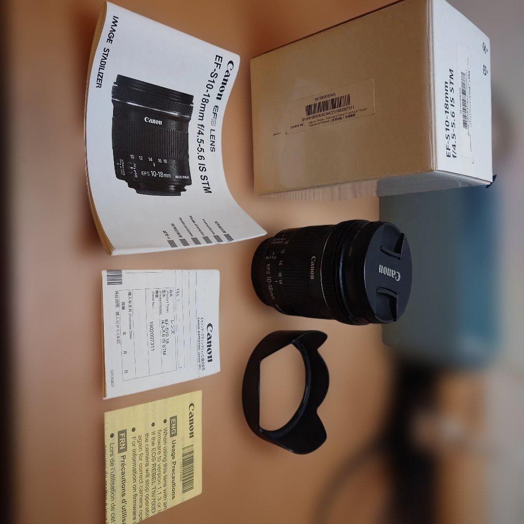 Canon EF-S 10-18mm f4.5-5.6 IS STM 美品