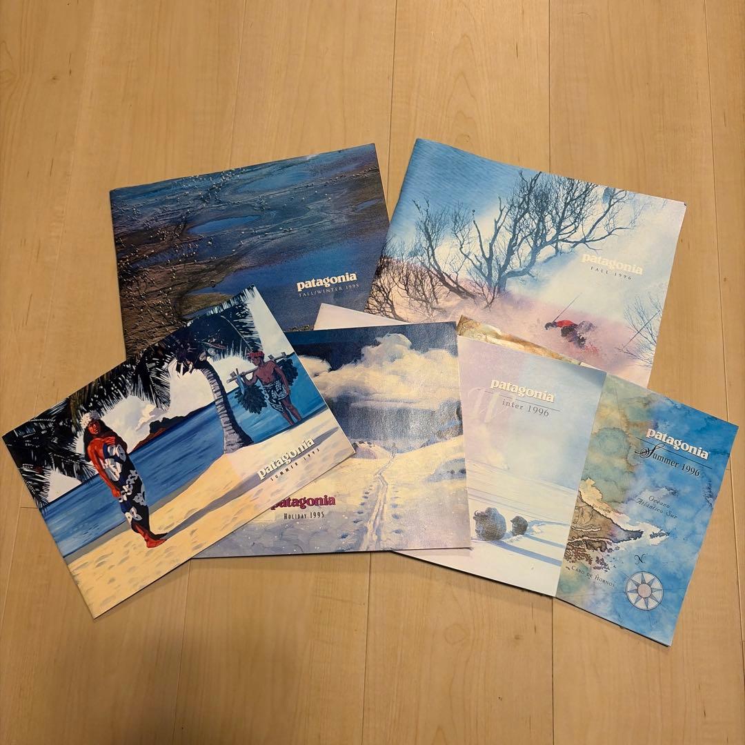 カ*ん様 Patagonia 1995 1996 カタログ　6冊セット　英語・日