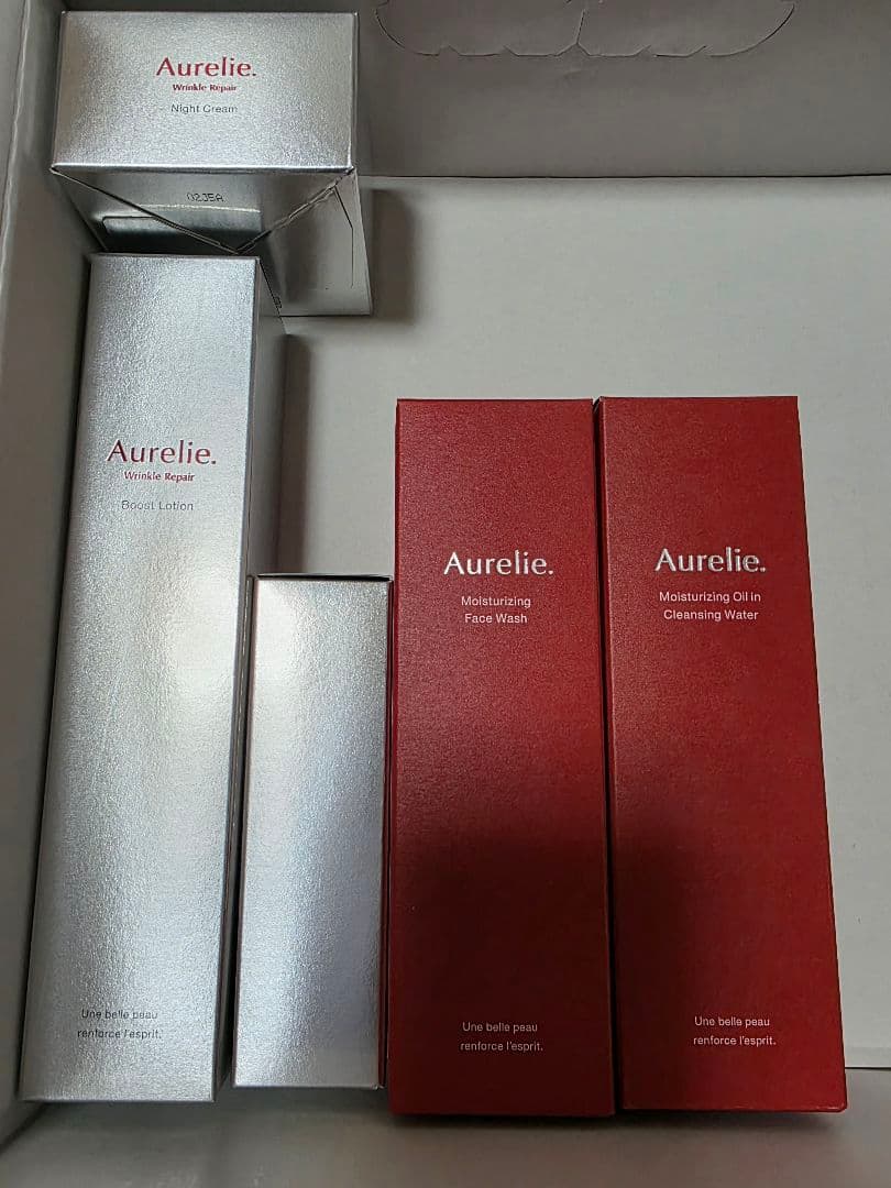 Aurelie プレミアムエイジング集中ケア6点セット