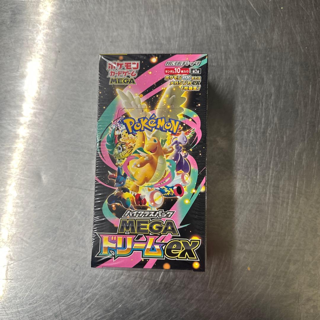 ポケモンカードゲーム MEGA ドリームEX 1BOX10パック入り