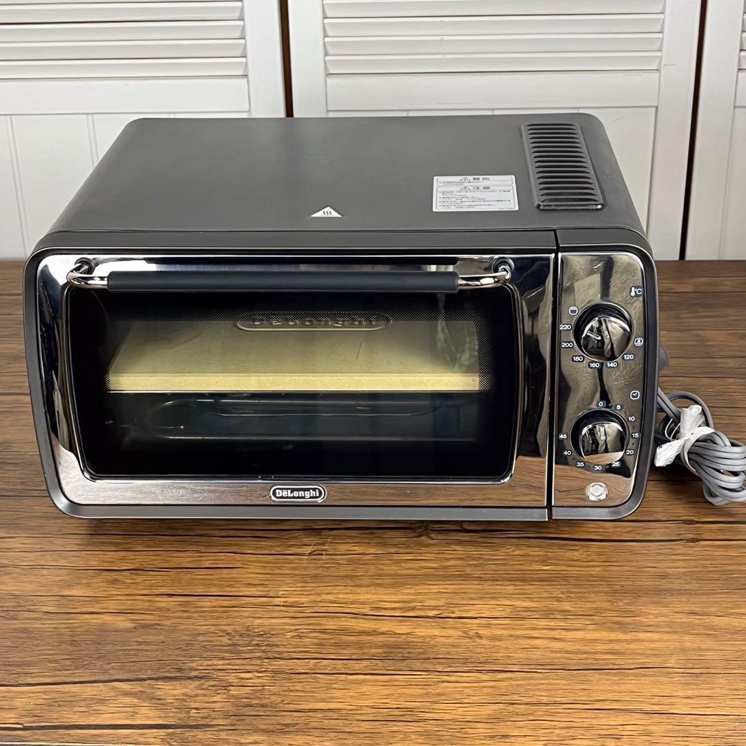 【匿名発送】デロンギ　オーブントースター　E01407J-BK ブラック