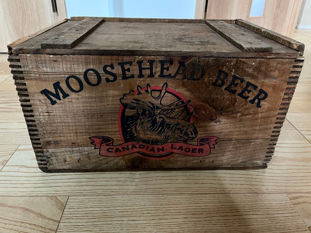MOOSEHEAD BEER 木箱　アメリカンヴィンテージ