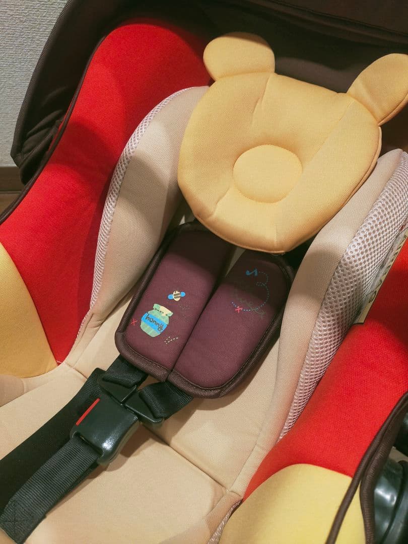 限定 くまのプーさん ファーストキャリー ベビーキャリー ジュニアシート 美品