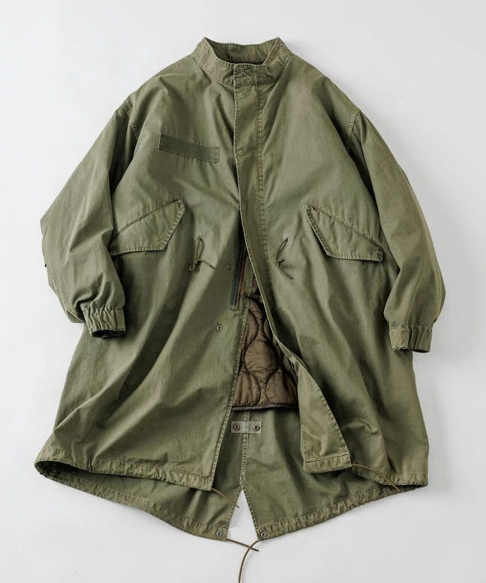 フェード加工 M65 LINER SET モッズコート