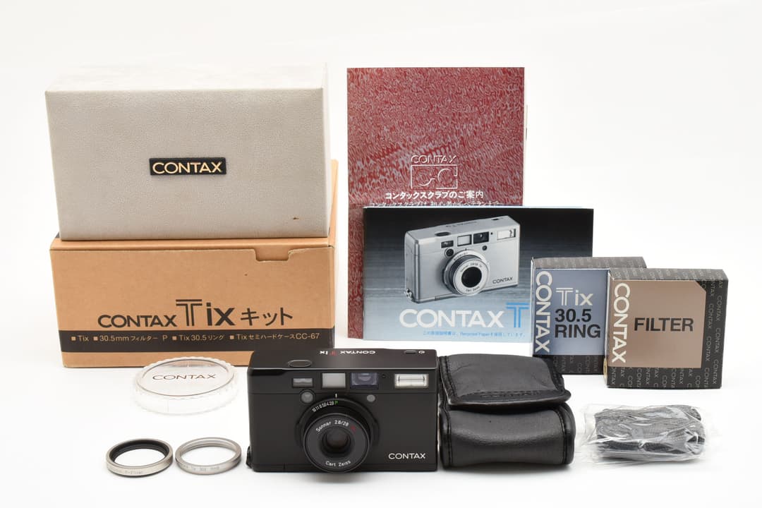 コンタックス Tix Black Film Camera #C270