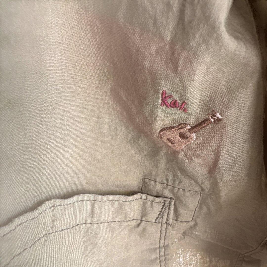 快晴堂　　カーキ ノーカラージャケット Fサイズ