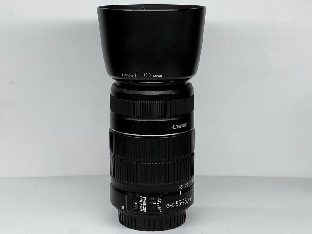 【美品】Canon EF-S55-250mm F4-5.6 IS II フード付