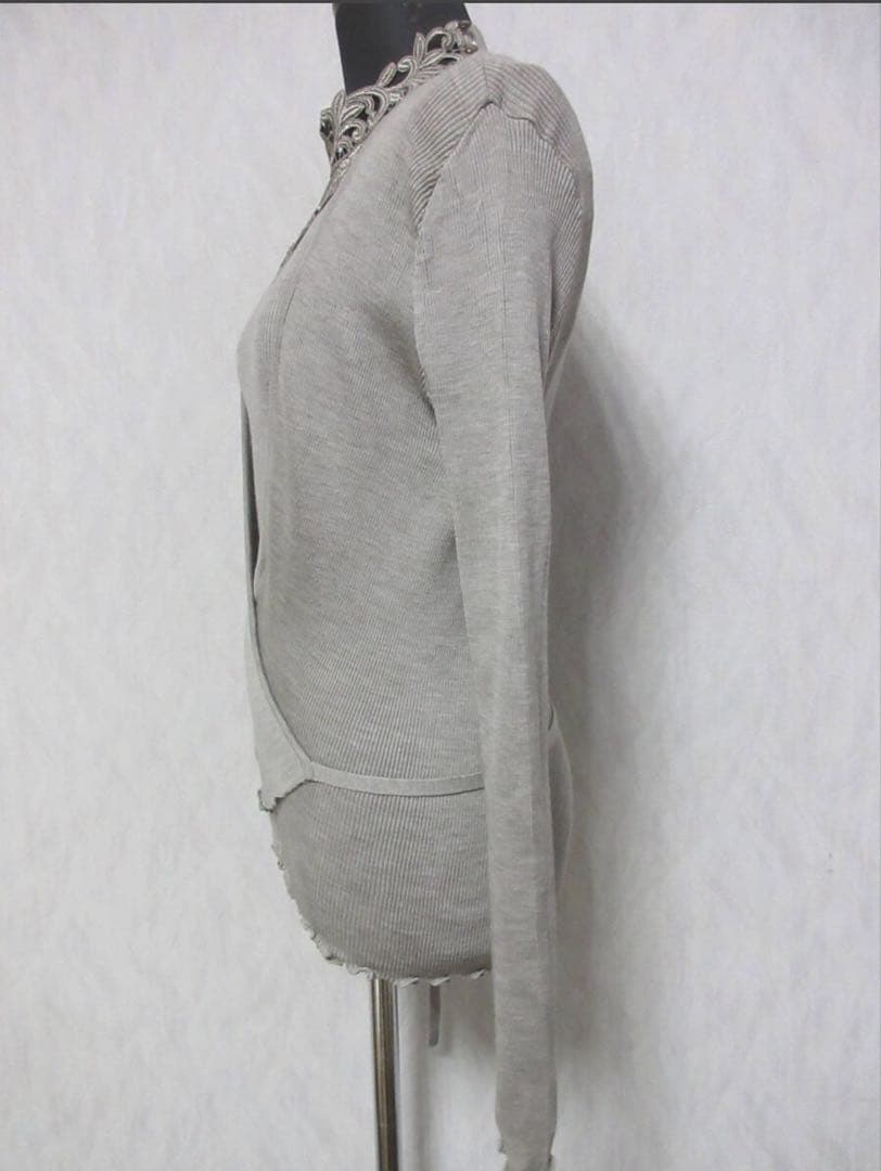 オルカリート Oscalito ニット アンサンブル リブ ウール シルク